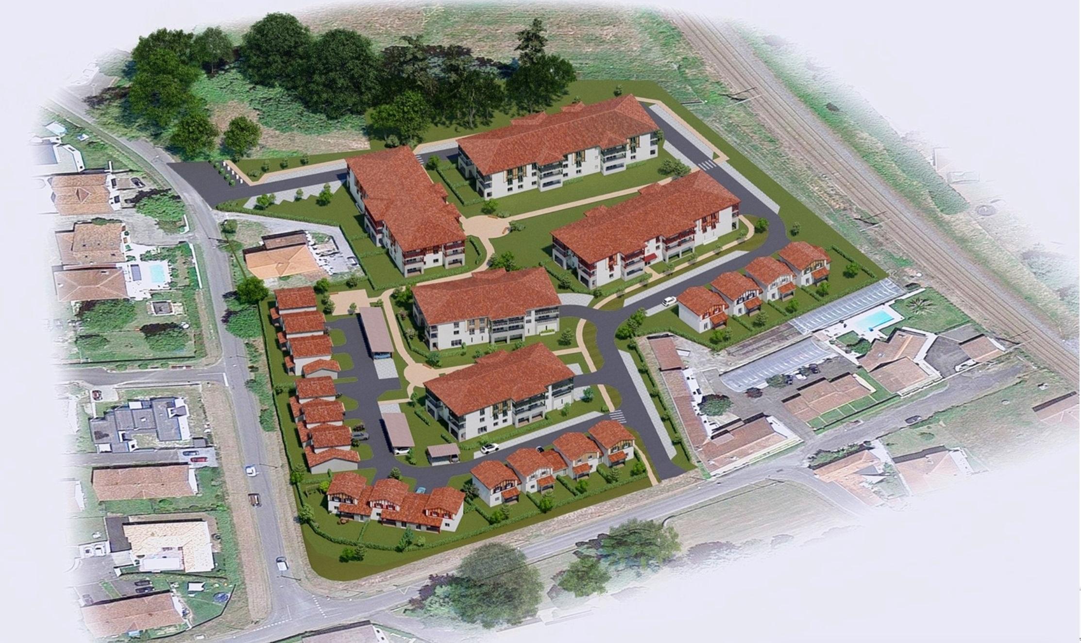 Programme immobilier neuf 40100 Dax Appartements neufs Dax 6130