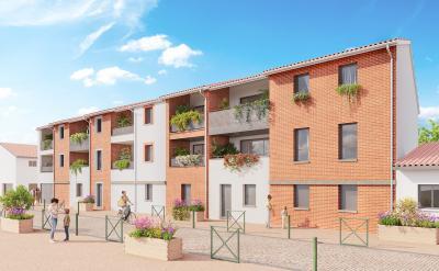 Programme immobilier neuf 31860 Pins-Justaret Logements neufs Justaret 4604