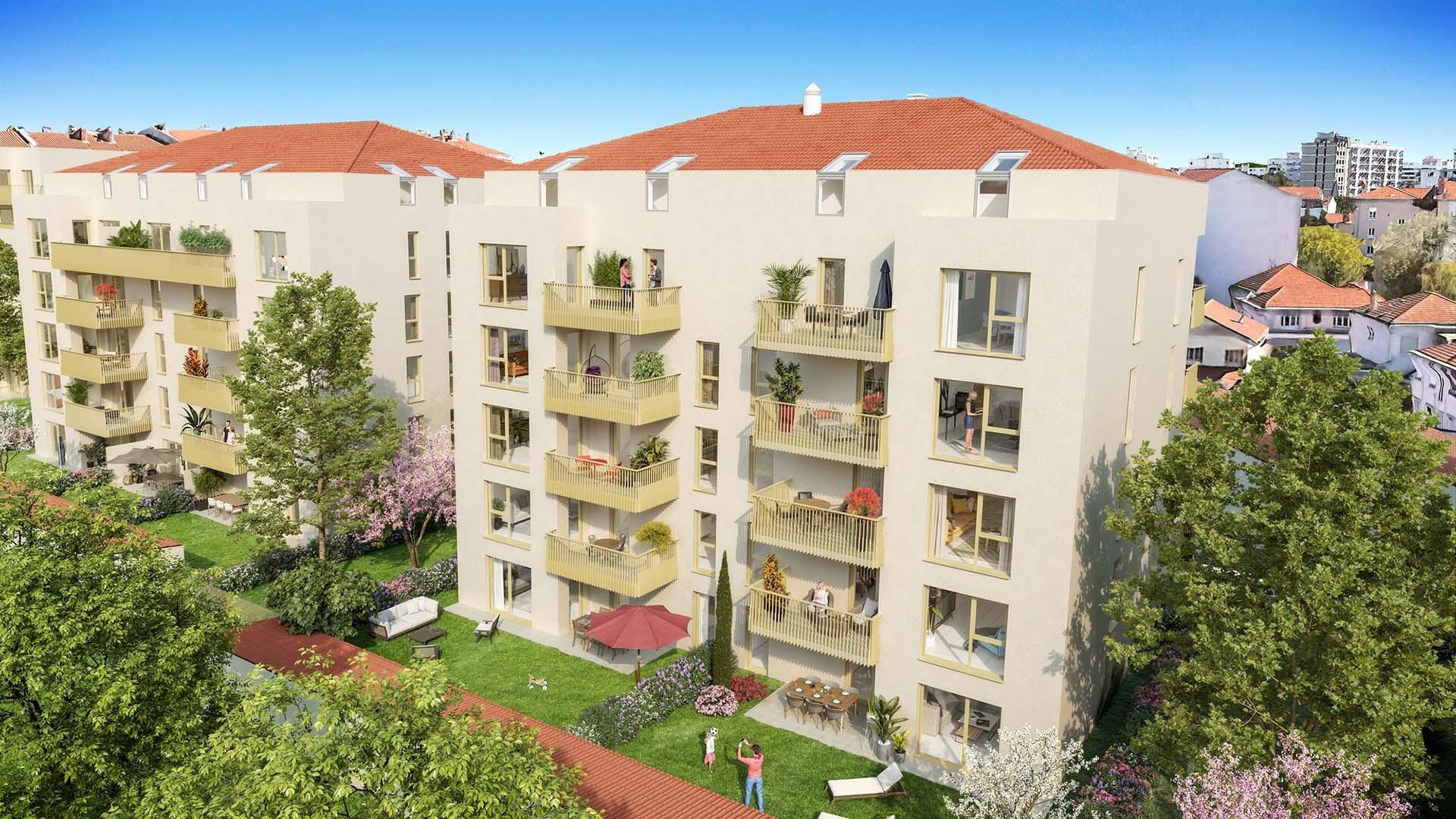 Programme immobilier neuf 69100 Villeurbanne Résidence neuve Villeurbanne 12305